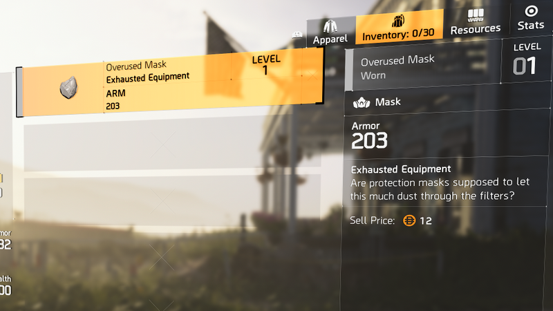 Illustration for article titled Real-Life Crappy Military Gear Inspired The Division 2's Weird Item Descriptions Found On Starting Gear